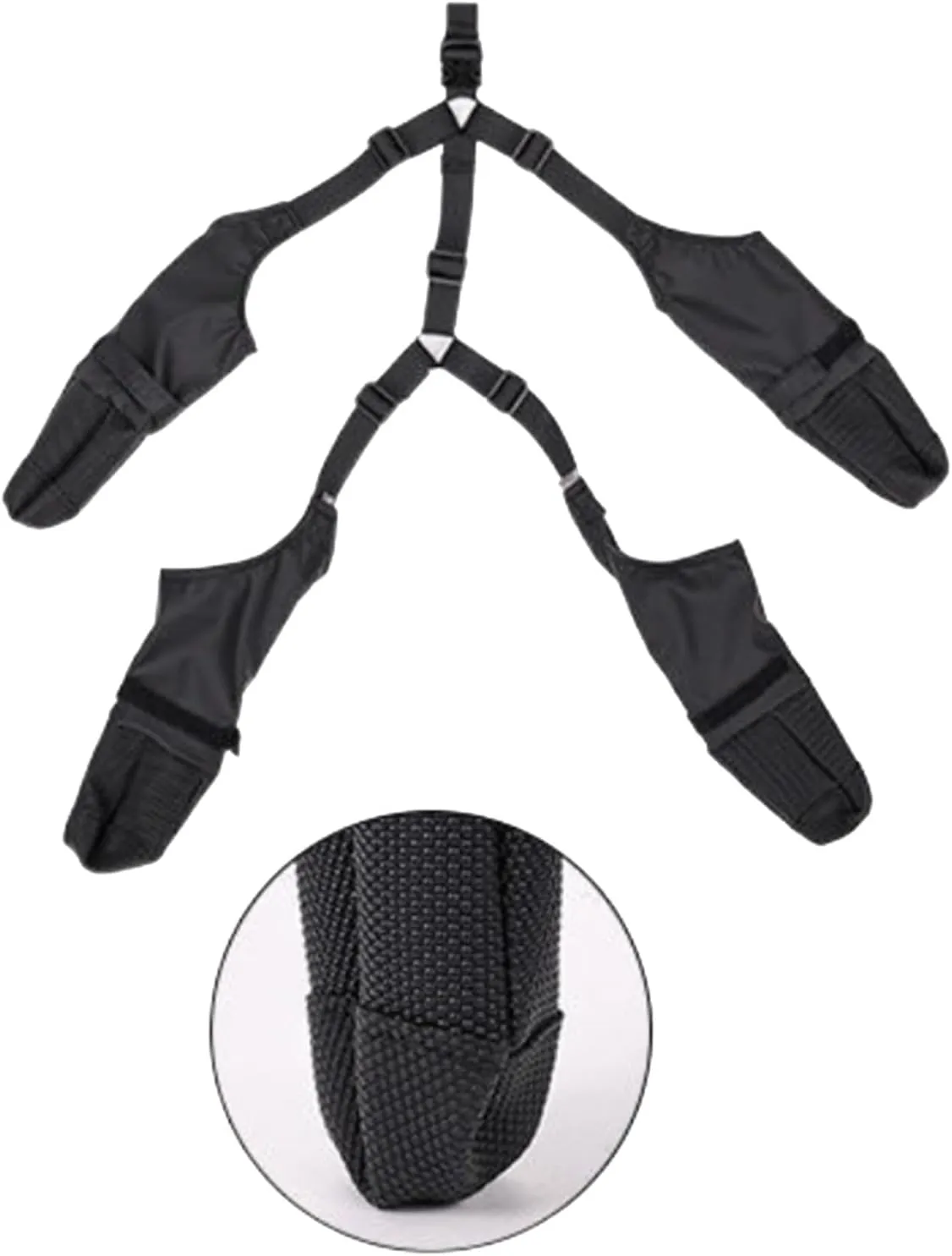 2024 New Suspender Boots for Dogs, Leggings Waterproof Dog Boots Anti-Slip Dog Shoes, Pet Protector for Small Medium Big Dogs Outdoor Walking Running Hiking Bootie (XS)
