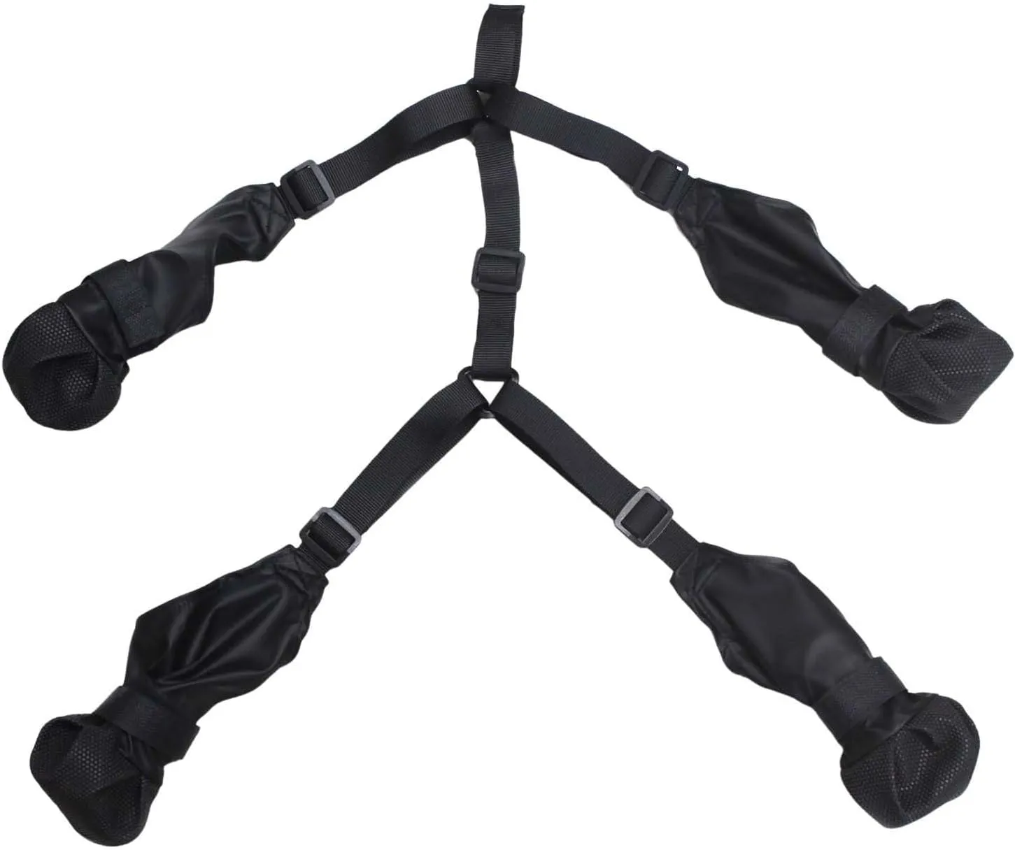 2024 New Suspender Boots for Dogs, Leggings Waterproof Dog Boots Anti-Slip Dog Shoes, Pet Protector for Small Medium Big Dogs Outdoor Walking Running Hiking Bootie (XS)