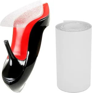 8 Pack Sole Protector for 4 Pairs High Heel Shoes Red Bottom Sole Sticker – Anti-Slip Shoe Sole Protectors for Louboutin (39x4 Inch)