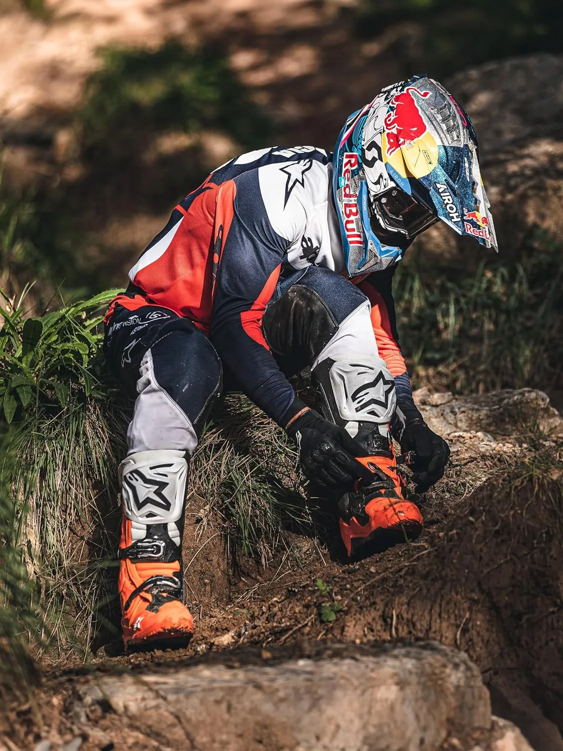 Alpinestars Tech-10 Enduro Motorcycle Boots, Advanced Off-Road Performance, Durable Construction, Superior Protection, Ergonomic Fit
