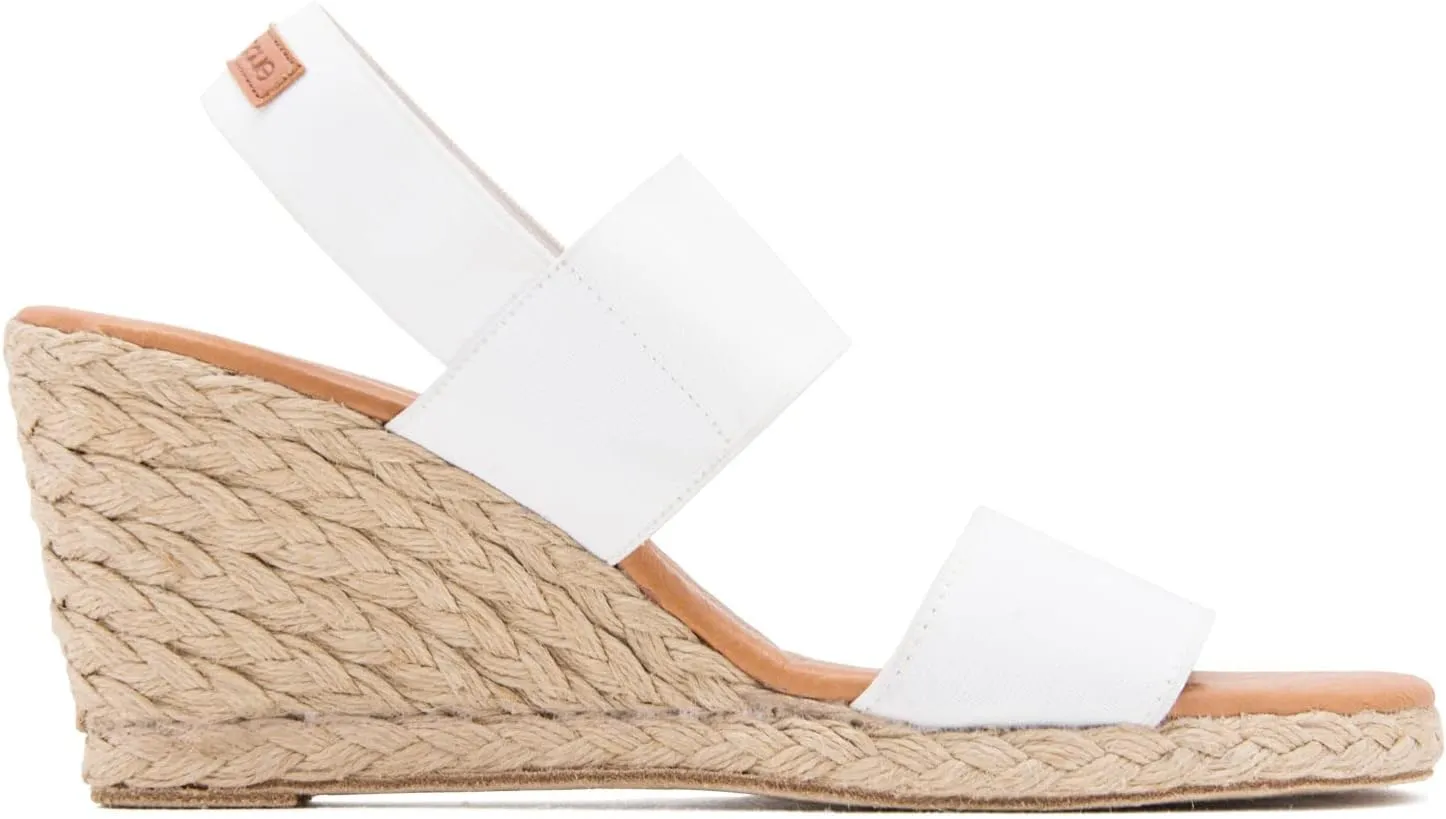 André Assous Women's Allison Espadrille Open Toe Wedge Sandal