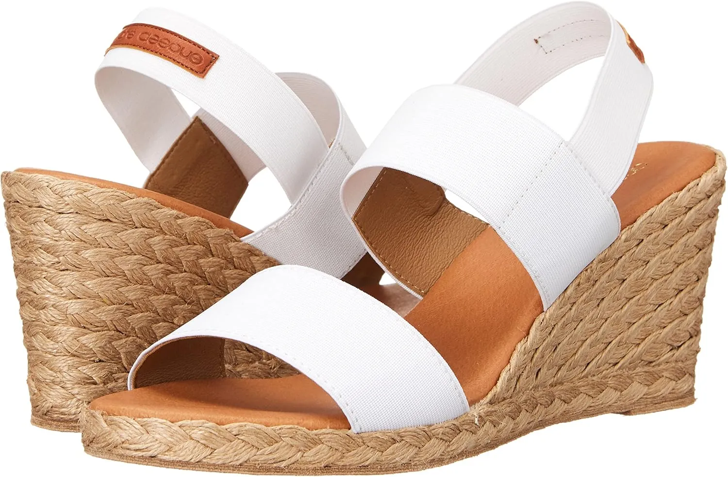 André Assous Women's Allison Espadrille Open Toe Wedge Sandal