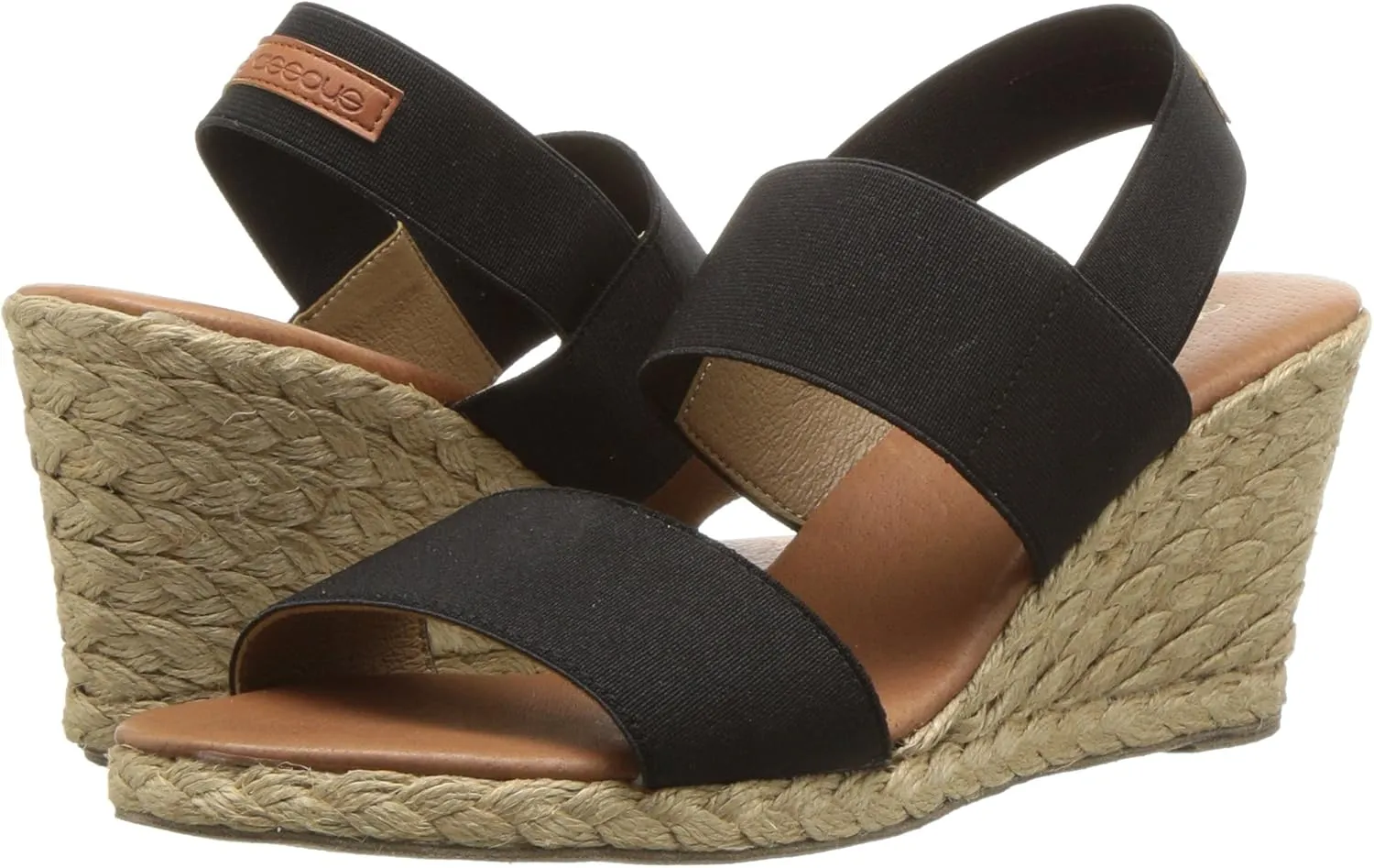 André Assous Women's Allison Espadrille Open Toe Wedge Sandal