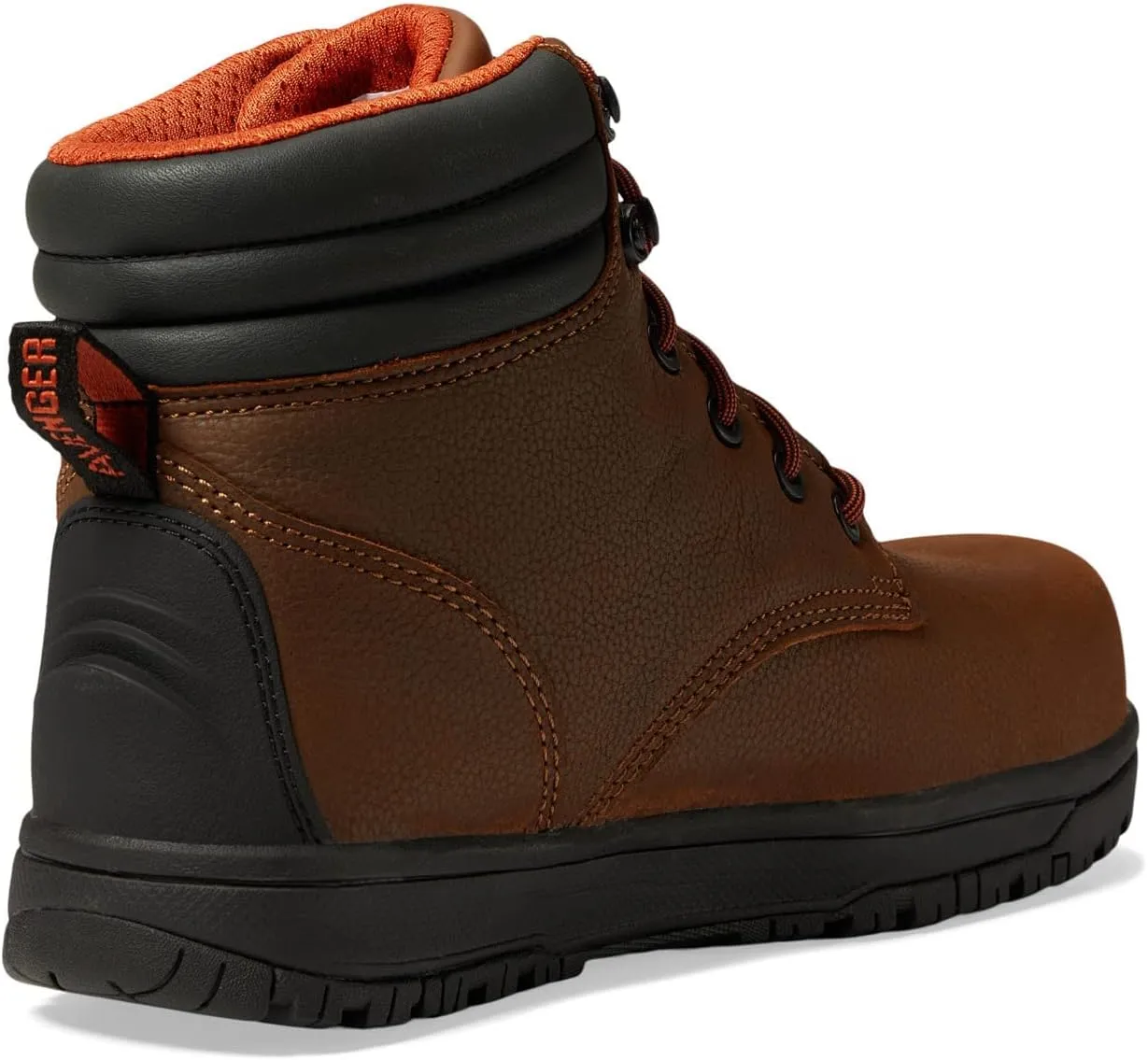 Avenger Work Boots Reflex Shoes for Women – Leather Upper – PU Midsole – Mesh Lining – Flex-Welt Construction