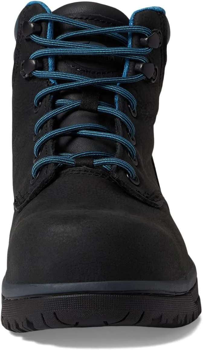 Avenger Work Boots Reflex Shoes for Women – Leather Upper – PU Midsole – Mesh Lining – Flex-Welt Construction