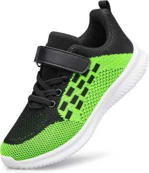 BNV Boys Girls Sneakers Kids Shoes Unisex Lightweight Breathable Athletic Running Tennis Fitness Shoes for Toddler/Little Kid/Big Kid