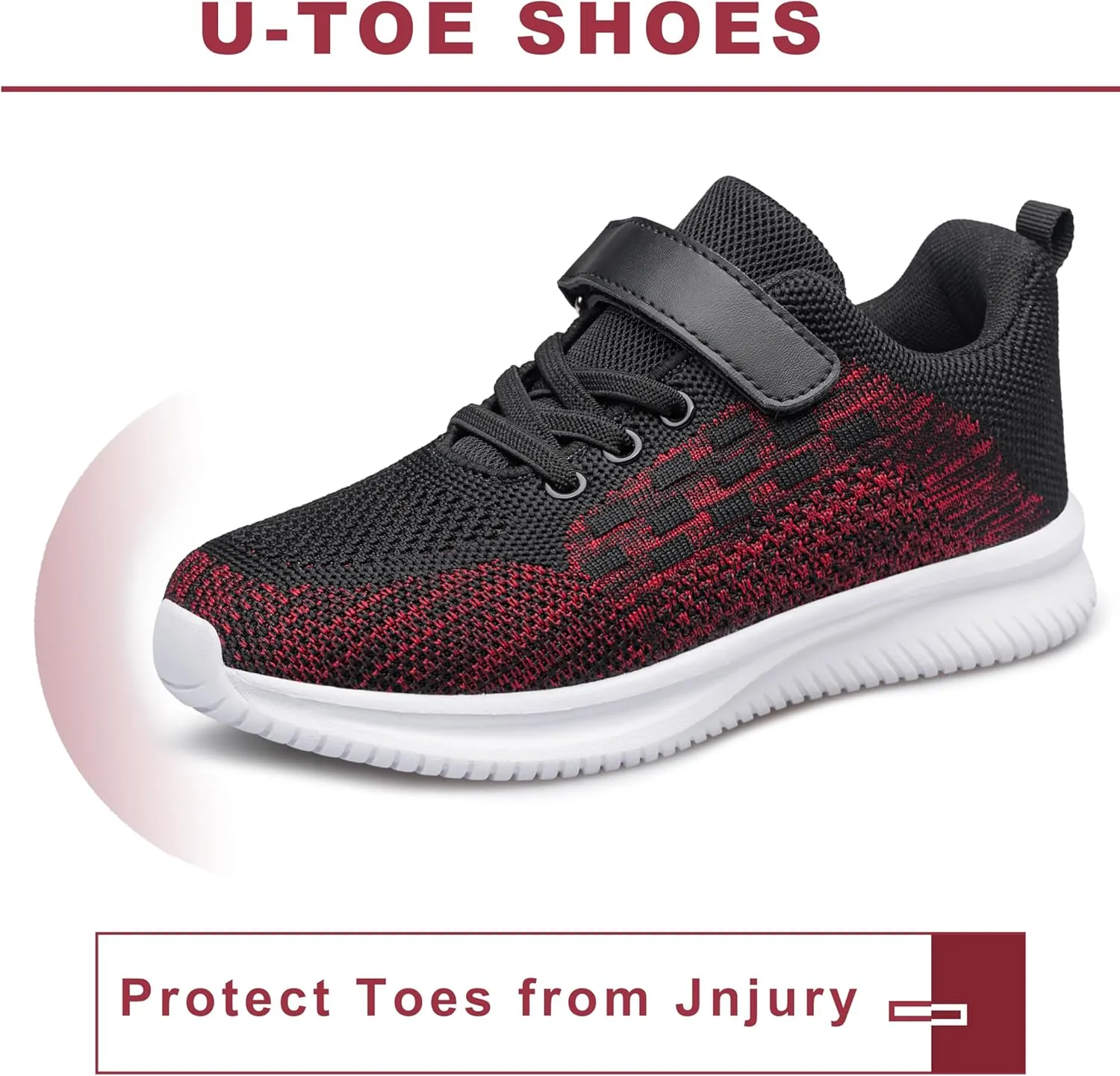 BNV Boys Girls Sneakers Kids Shoes Unisex Lightweight Breathable Athletic Running Tennis Fitness Shoes for Toddler/Little Kid/Big Kid