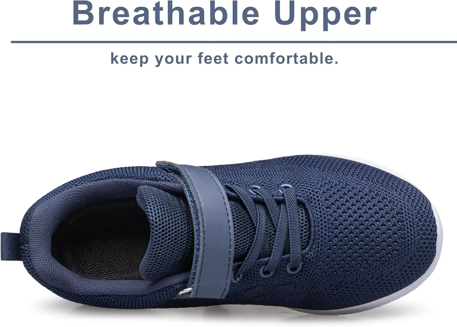BNV Boys Girls Sneakers Kids Shoes Unisex Lightweight Breathable Athletic Running Tennis Fitness Shoes for Toddler/Little Kid/Big Kid