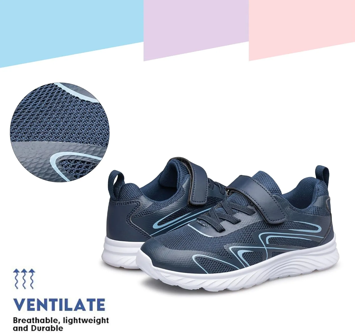 Boys Girls Shoes Kids Sneakers Athletic Running School Shoes for Toddler/Little Kid/Big Kid