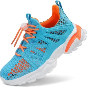 Boys Girls Shoes Kids Sneakers Lightweight Breathable Tennis Athletic Running Shoes for Toddler/Little Kid/Big Kid