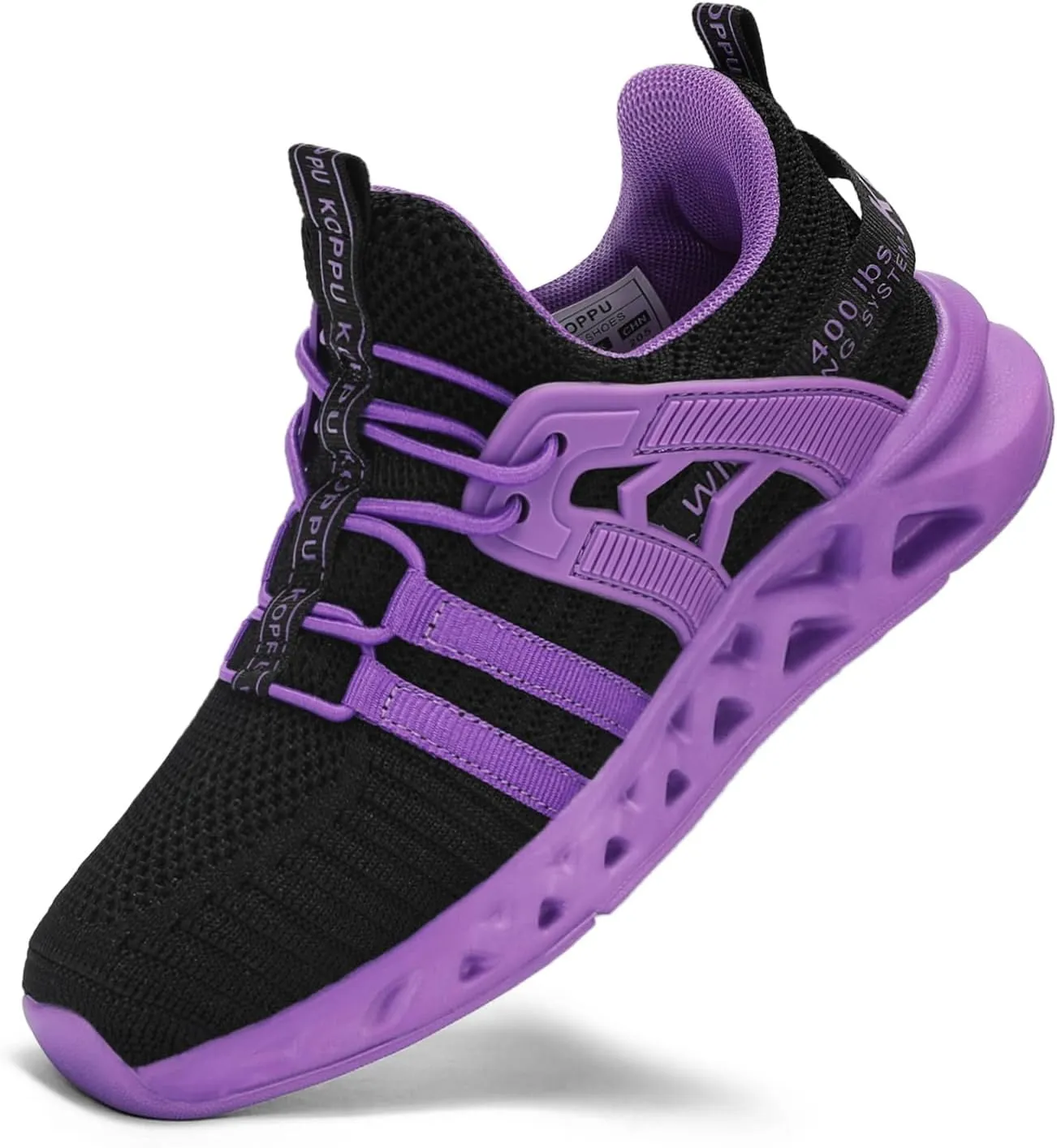 Boys Tennis Shoes Girls Kids Slip on Sneakers Lightweight Running Shoes for Athletic Walking