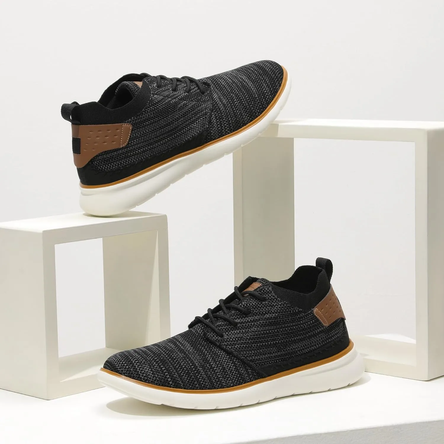 Bruno Marc Men's Mesh Fabric Fashion Sneakers Casual Oxfords Lightweight Breathable Versatile Walking Shoes