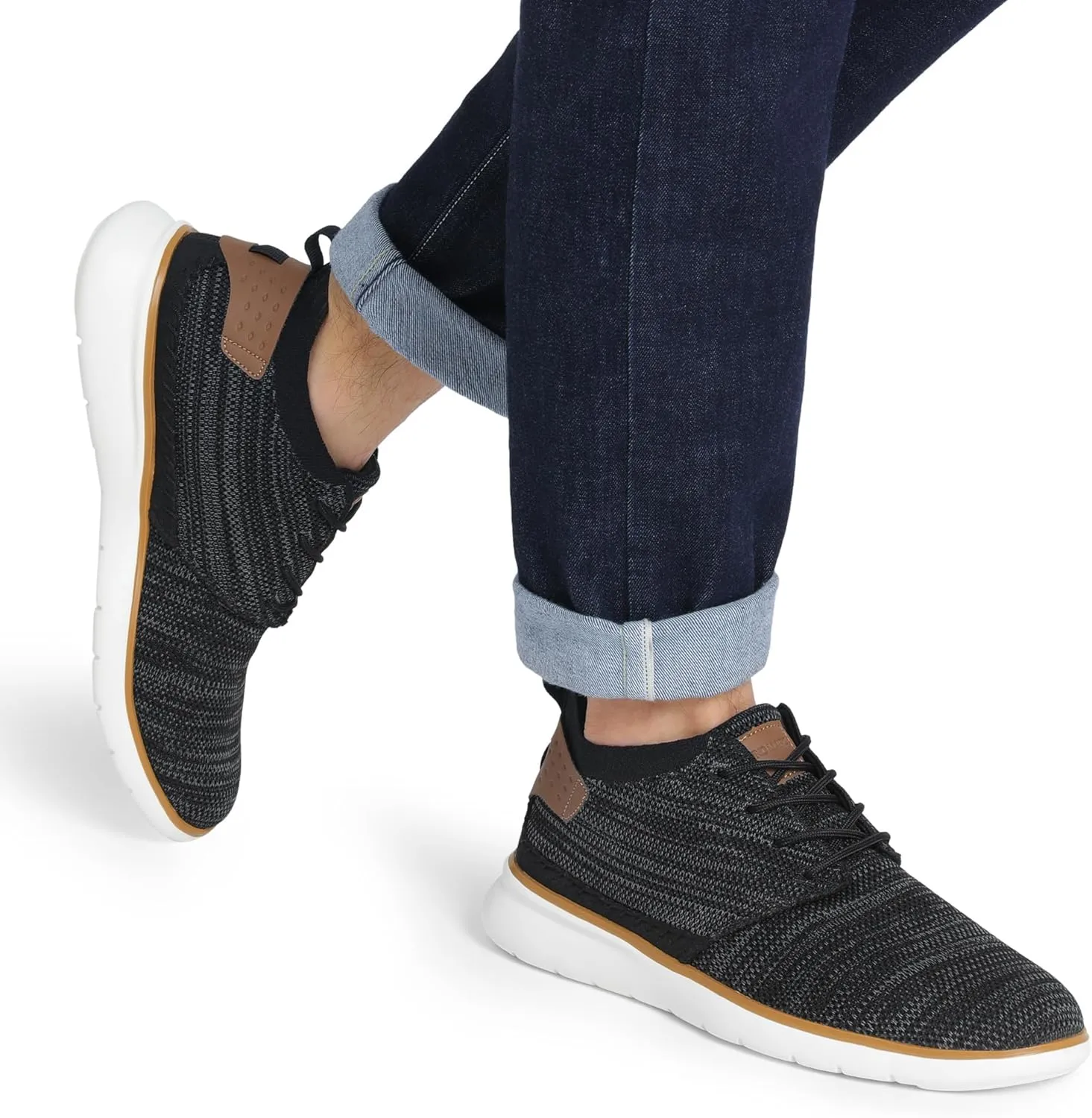 Bruno Marc Men's Mesh Fabric Fashion Sneakers Casual Oxfords Lightweight Breathable Versatile Walking Shoes