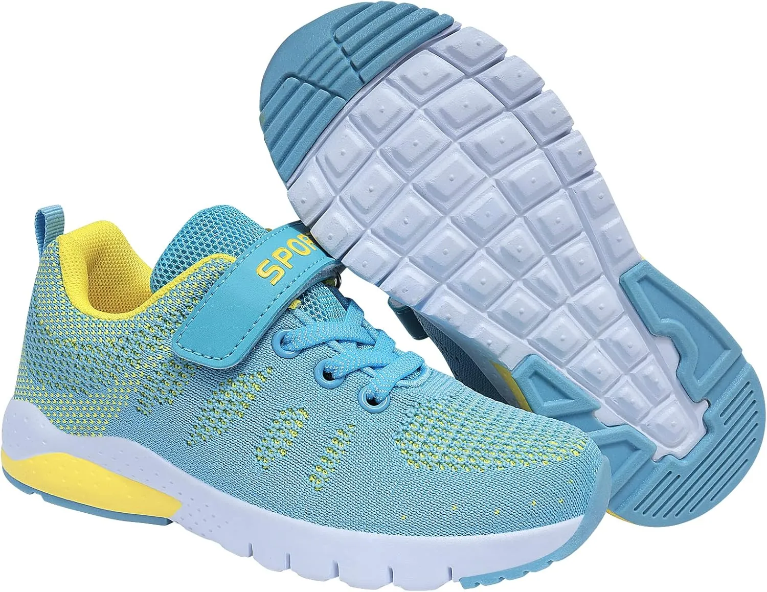 Caitin Kids Running Tennis Shoes Lightweight Casual Walking Sneakers for Toddler Little Big Boys and Girls