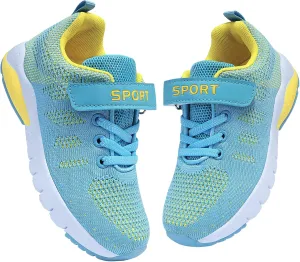 Caitin Kids Running Tennis Shoes Lightweight Casual Walking Sneakers for Toddler Little Big Boys and Girls