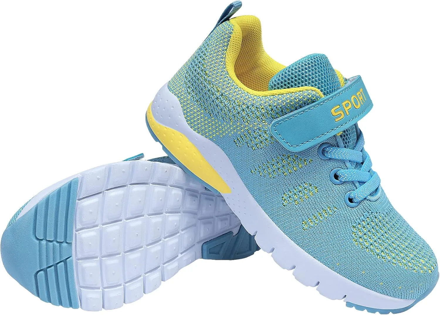 Caitin Kids Running Tennis Shoes Lightweight Casual Walking Sneakers for Toddler Little Big Boys and Girls