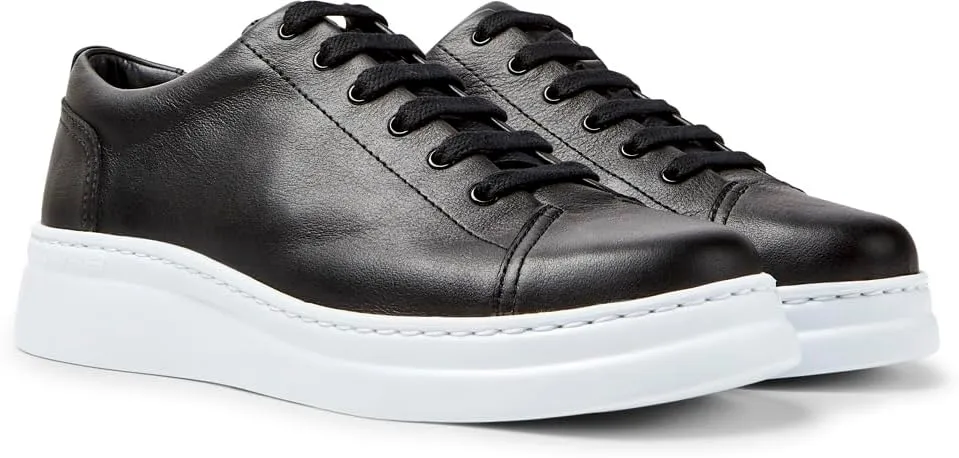 Camper Runner Up Leather Sneakers for Women - Ultra-Comfortable Tennis Shoes with Ortholite Comfort Footbeds & XL Extralight Organix Traction Outsoles