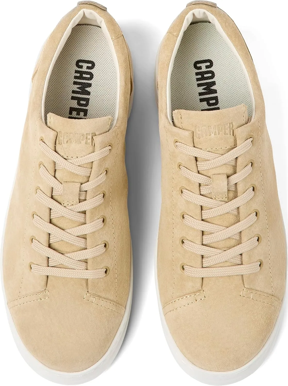 Camper Runner Up Leather Sneakers for Women - Ultra-Comfortable Tennis Shoes with Ortholite Comfort Footbeds & XL Extralight Organix Traction Outsoles
