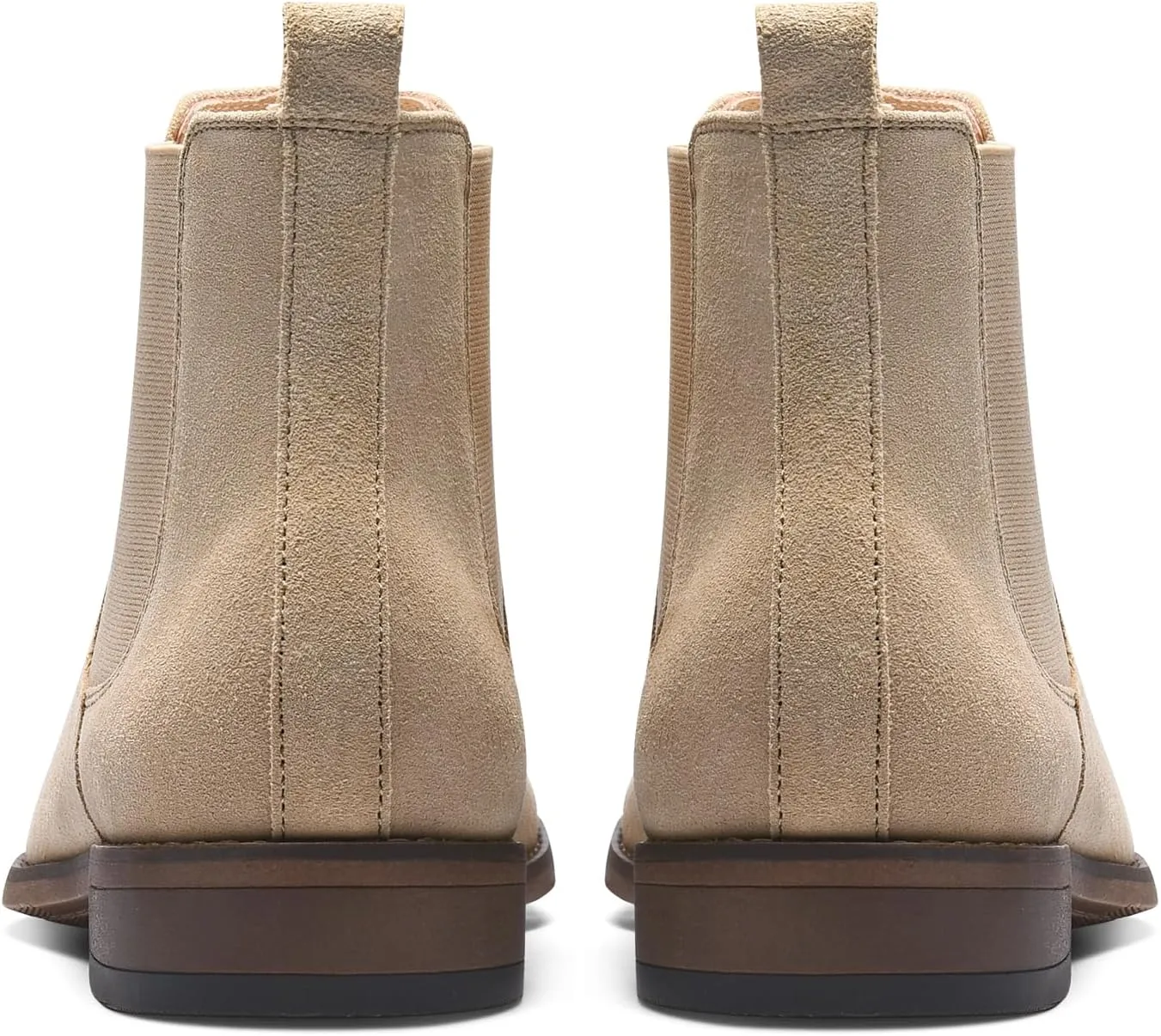 CGRRBW Men's Chelsea Boots Suede Leather Casual Boots for Men