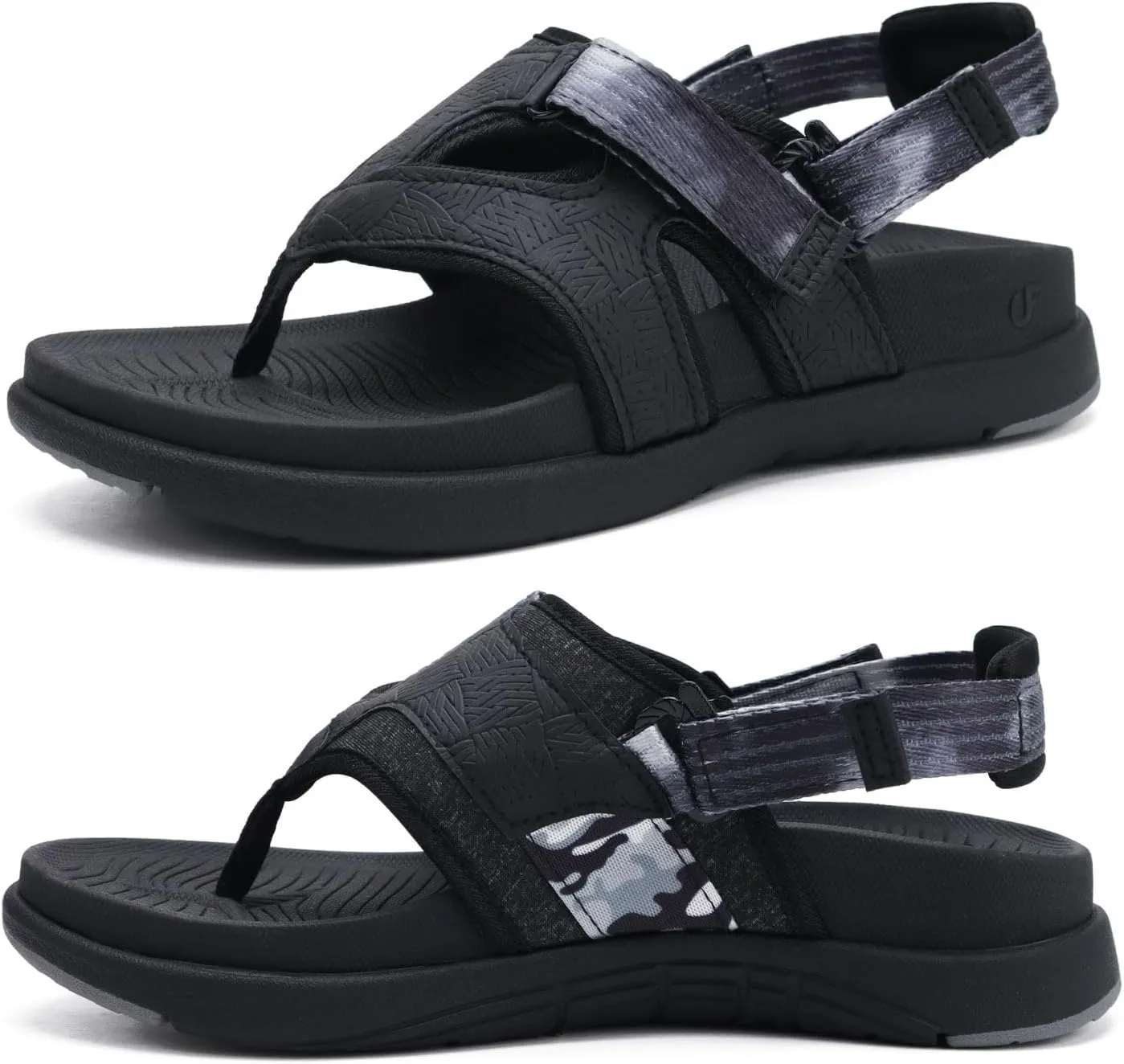 COFACE Flip Flops Sandals for Women Ladies Lightweight Athletic Soft Cushion Walking Sandals Orthotic Orthopedic Thong Sandals With Comfortable Arch Support Outdoor Beach Summer (US Size 6-12)