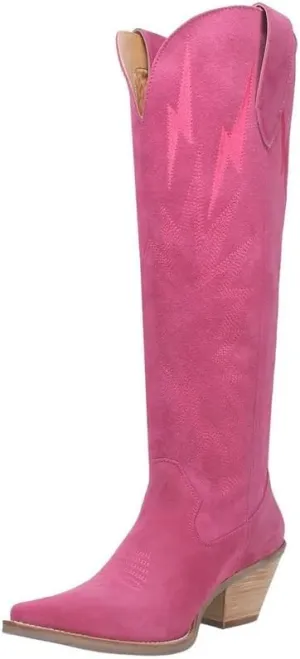 Dingo Womens Thunder Road Fashion Boot, Periwinkle, 8 US