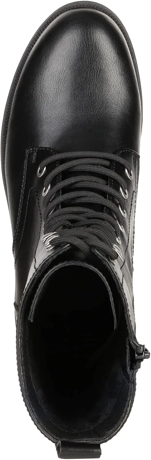 DREAM PAIRS Lace-up Combat Boots Mid-calf Military Winter Boot for Women