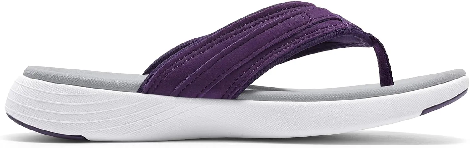 DREAM PAIRS Women's Arch Support Flip Flops Comfortable Thong Sandals