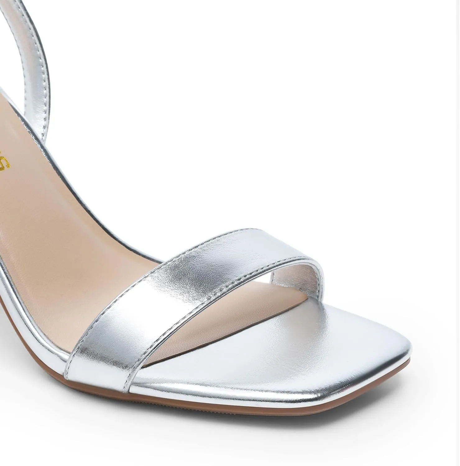 DREAM PAIRS Women's Chunky Heels Square Open Toe Ankle Buckle Strappy Block Heeled Sandals for Party Wedding Daily