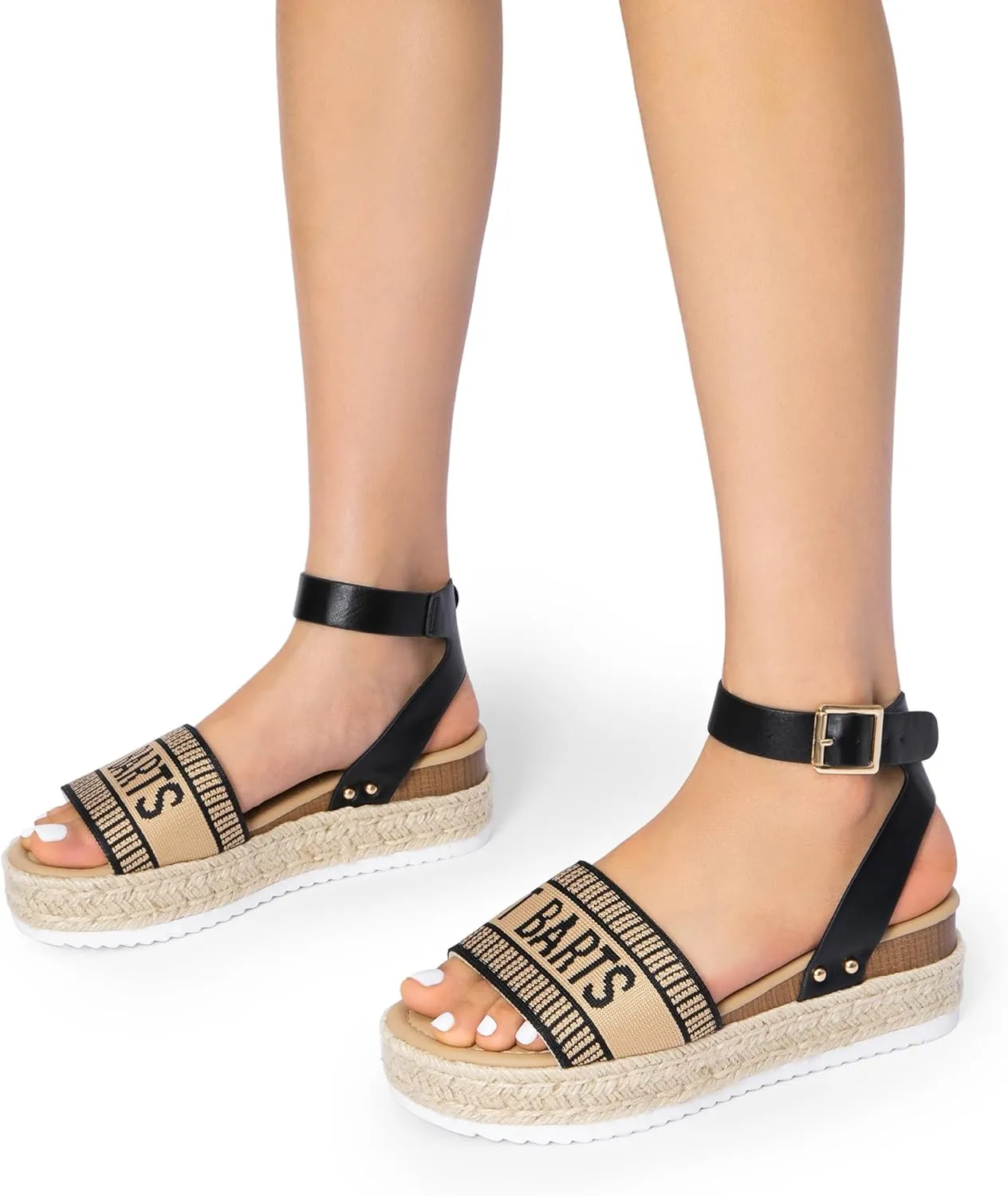 DREAM PAIRS Women's Platform Espadrilles Casual Ankle Strap Wedge Sandals Comfortable Dressy Summer Shoes