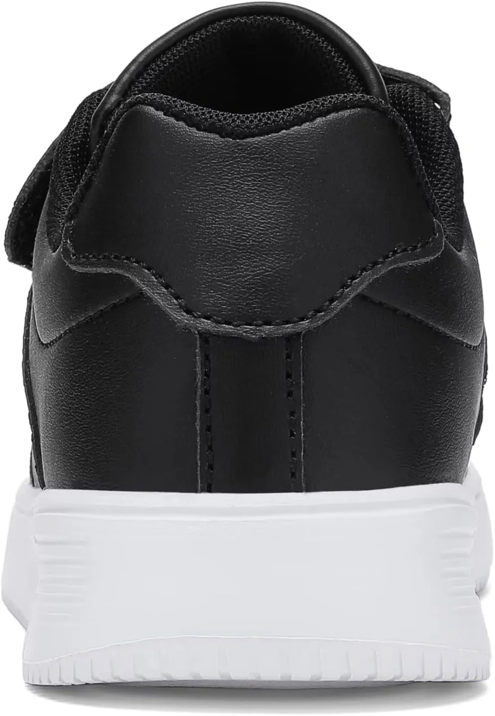 DSWED Unisex-Child Leather Lightweight Breathable Knit Athletic Running Sneakers for Kids Shoes for Boys Girls