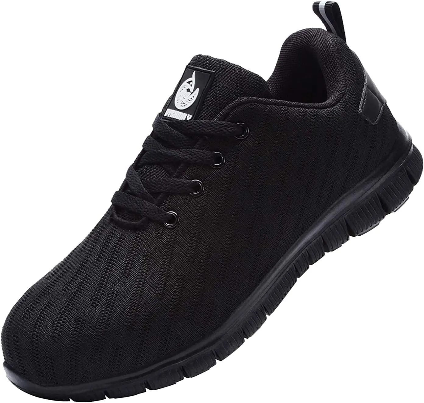 DYKHMILY Steel Toe Shoes for Men Women Lightweight Safety Shoes Steel Toe Sneakers Comfortable Non Slip Work Shoes Composite Indestructible Shoes