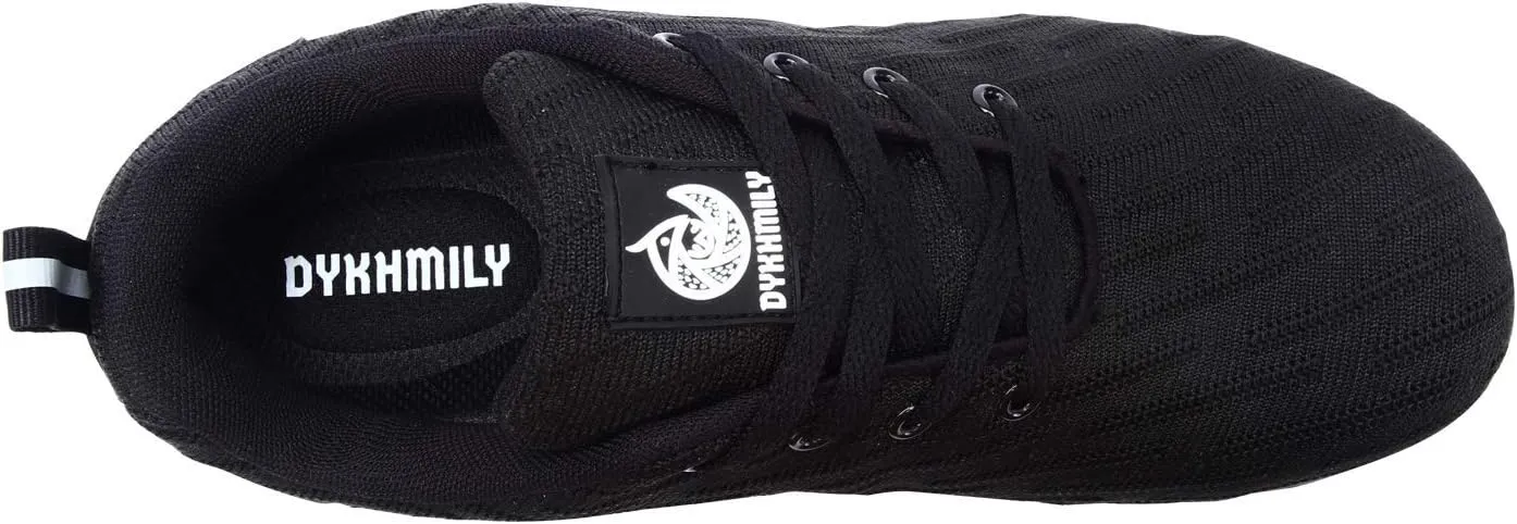 DYKHMILY Steel Toe Shoes for Men Women Lightweight Safety Shoes Steel Toe Sneakers Comfortable Non Slip Work Shoes Composite Indestructible Shoes