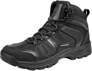 FREE SOLDIER Waterproof Hiking Boots for Men Black Boots Hiking Shoes for Men