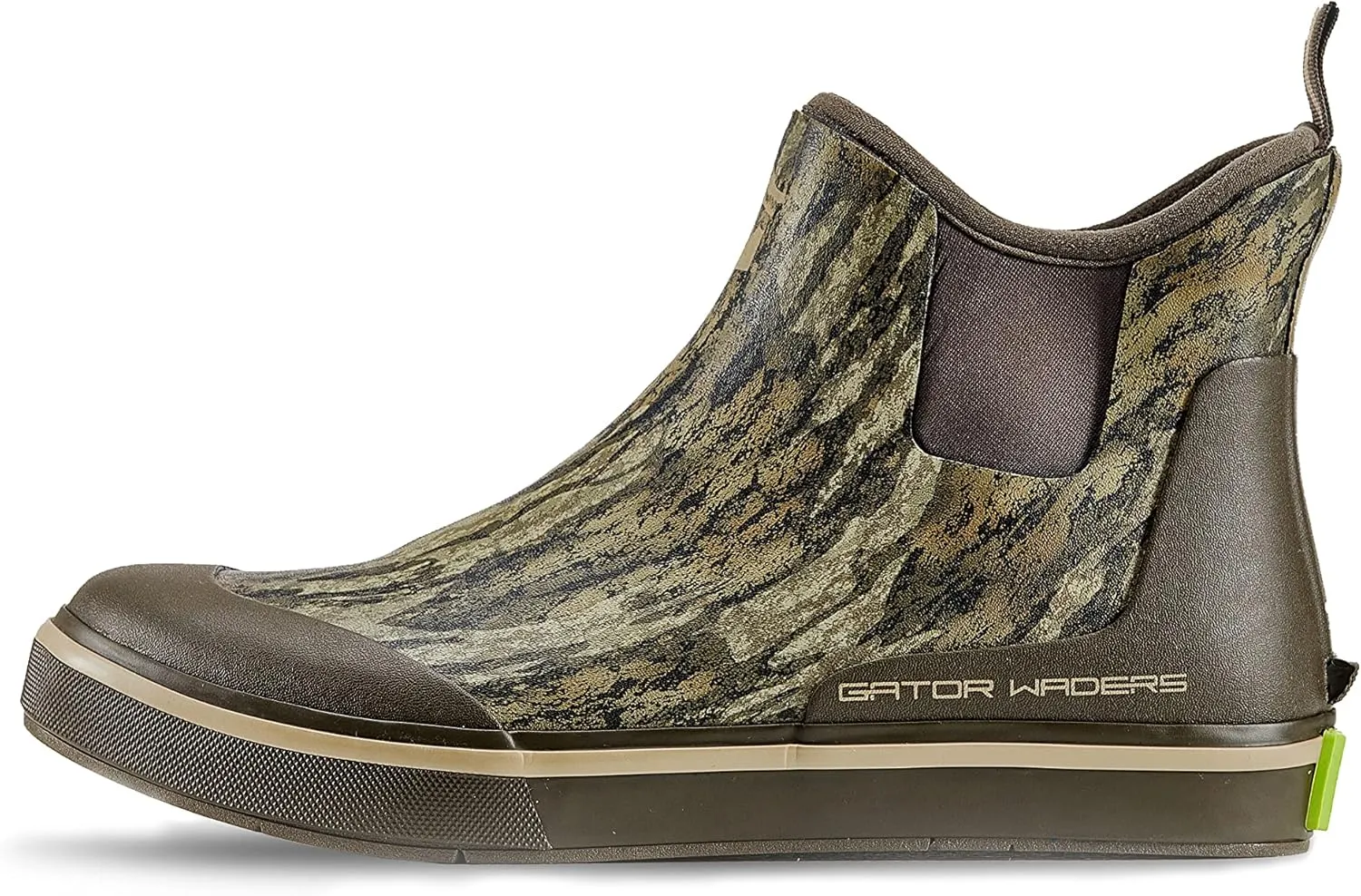 Gator Waders Men's Camp Boots - Durable Slip-Resistant Neoprene Lined Waterproof Ankle Boots for Camping, Fishing & Hiking
