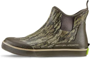 Gator Waders Men's Camp Boots - Durable Slip-Resistant Neoprene Lined Waterproof Ankle Boots for Camping, Fishing & Hiking