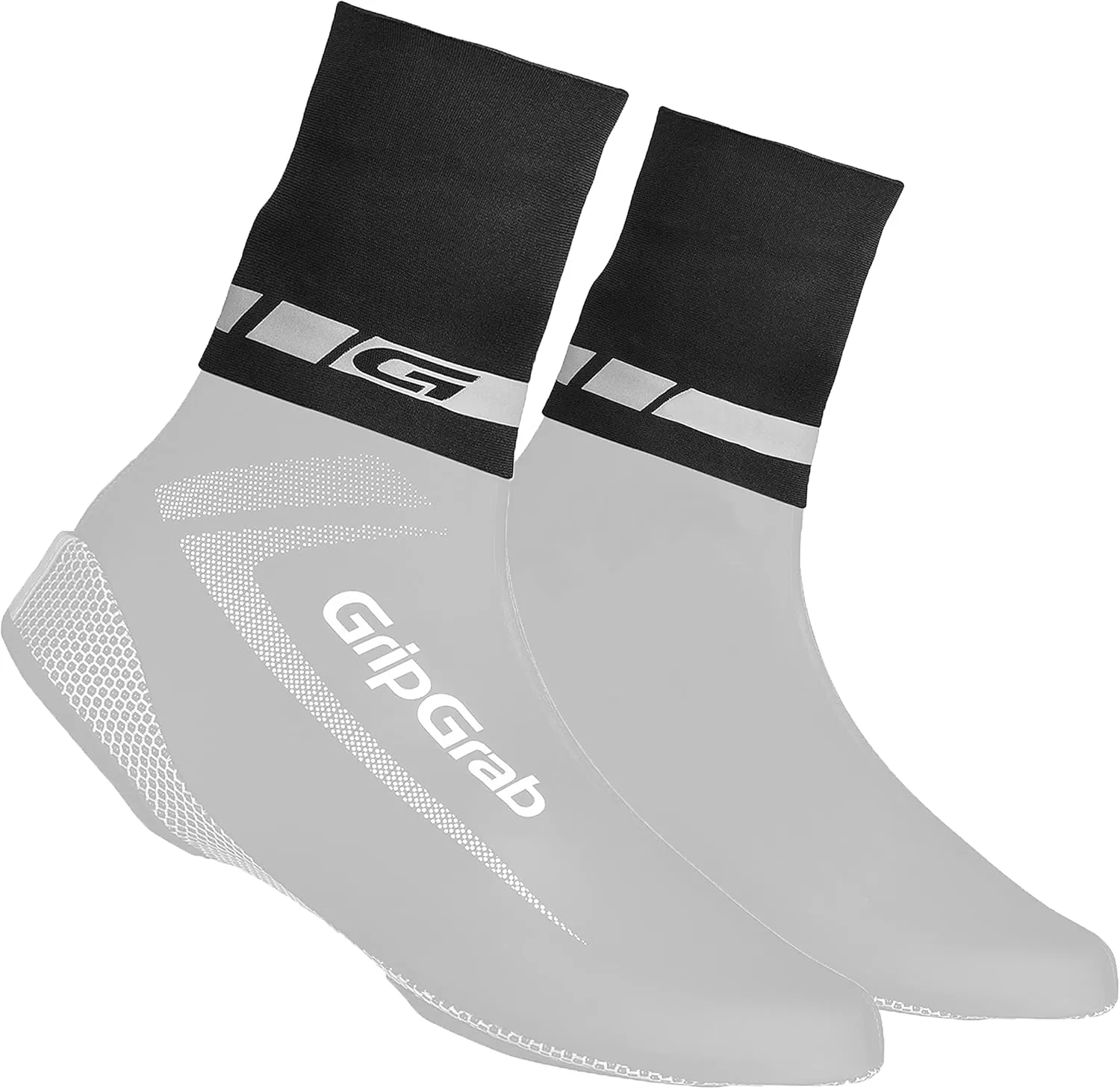 GripGrab CyclinGaiter Rainy Weather Overshoe Seal Waterproof Neoprene Ankle Cuff for Shoe-Covers Road MTB Cross Gravel Bike