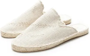 Happy Trunks Mules for Women Slip on Clogs Comfortable Backless Flats Shoes/Espadrilles for Women/Alpargatas para Mujer/Summer Shoes