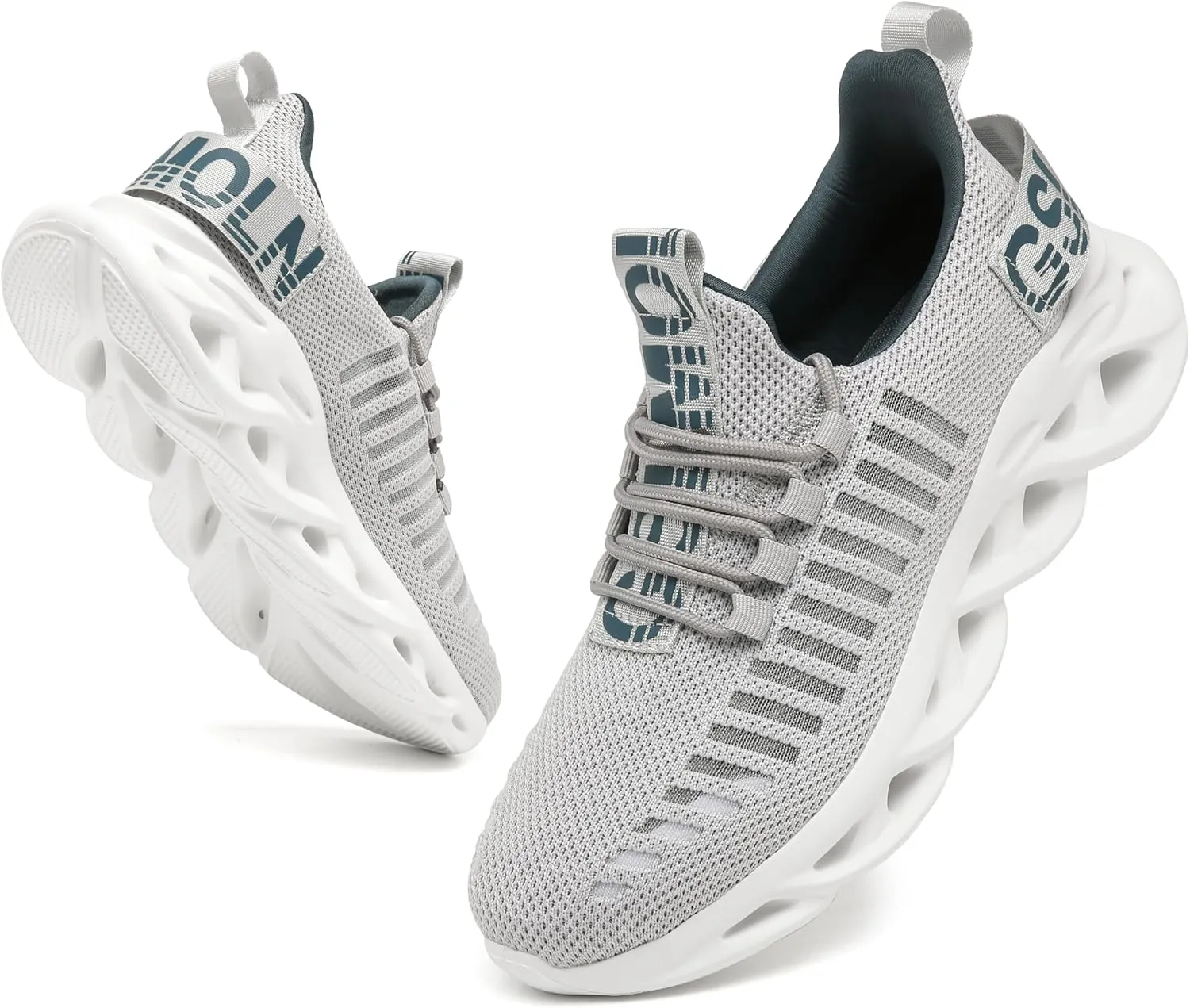 Jakcuz Men's Tennis Shoes Running Shoes Fashion Sneakers Lightweight Multi-Colors for Fitness