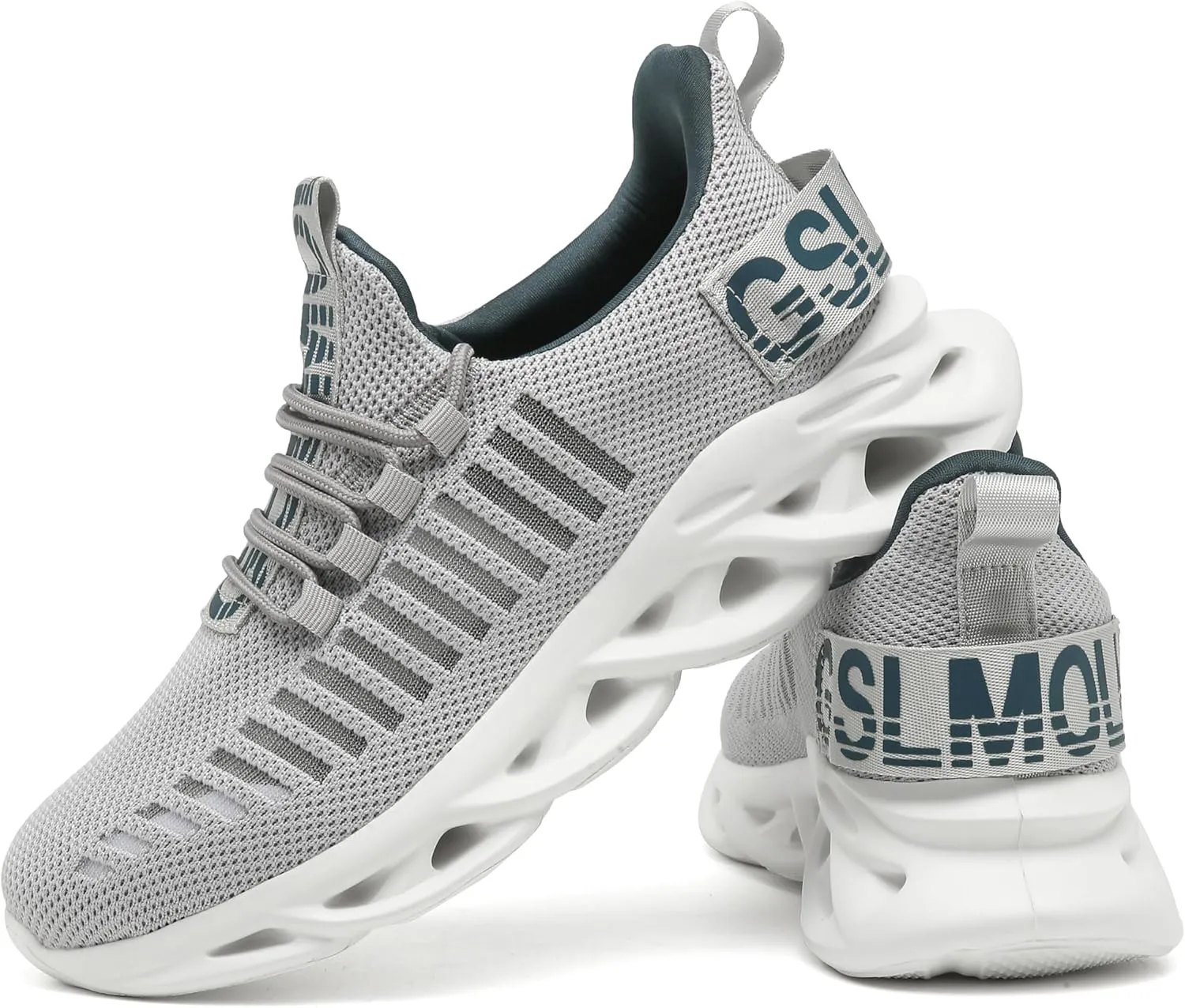 Jakcuz Men's Tennis Shoes Running Shoes Fashion Sneakers Lightweight Multi-Colors for Fitness