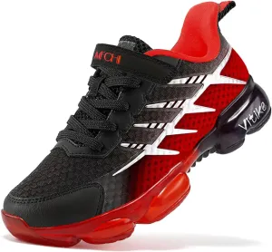 JMFCHI Boys Girls Kids' Sneakers Knitted Mesh Sports Shoes Breathable Lightweight Running Shoes for Kids Fashion Athletic Casual Shoes