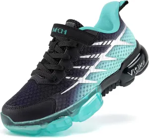 JMFCHI Boys Girls Kids' Sneakers Knitted Mesh Sports Shoes Breathable Lightweight Running Shoes for Kids Fashion Athletic Casual Shoes