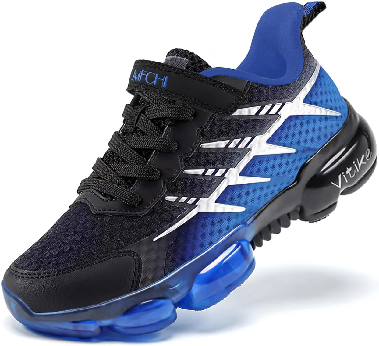 JMFCHI Boys Girls Kids' Sneakers Knitted Mesh Sports Shoes Breathable Lightweight Running Shoes for Kids Fashion Athletic Casual Shoes