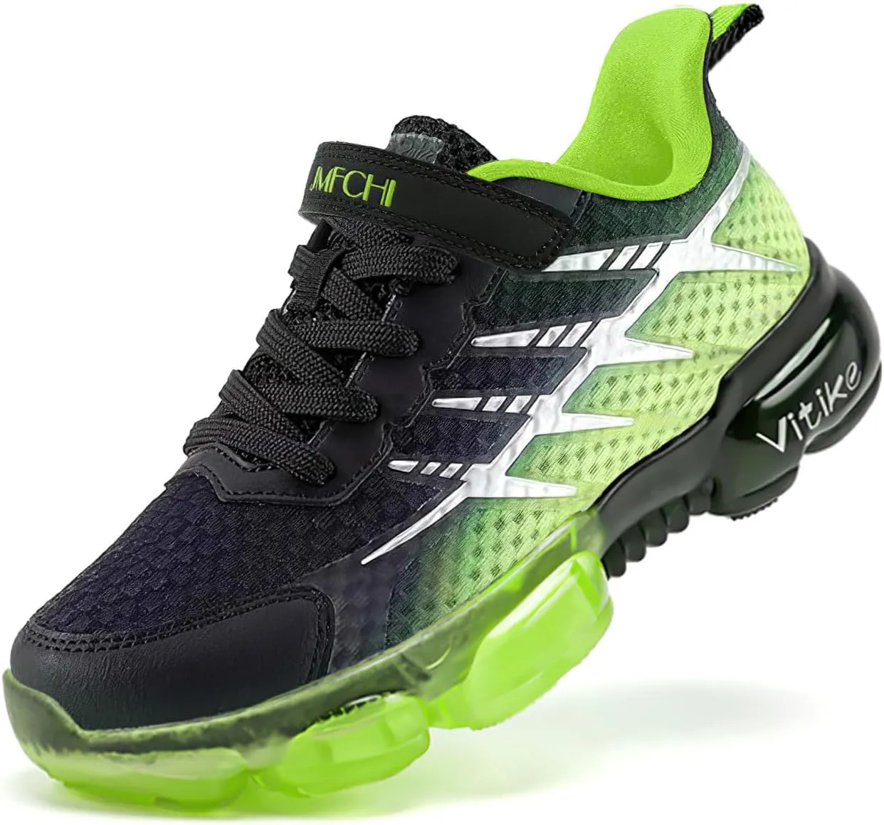 JMFCHI Boys Girls Kids' Sneakers Knitted Mesh Sports Shoes Breathable Lightweight Running Shoes for Kids Fashion Athletic Casual Shoes