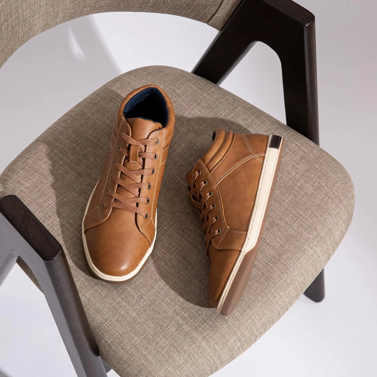 Jousen Men's Fashion Sneakers High Top Dress Sneakers Causal Shoes for Men