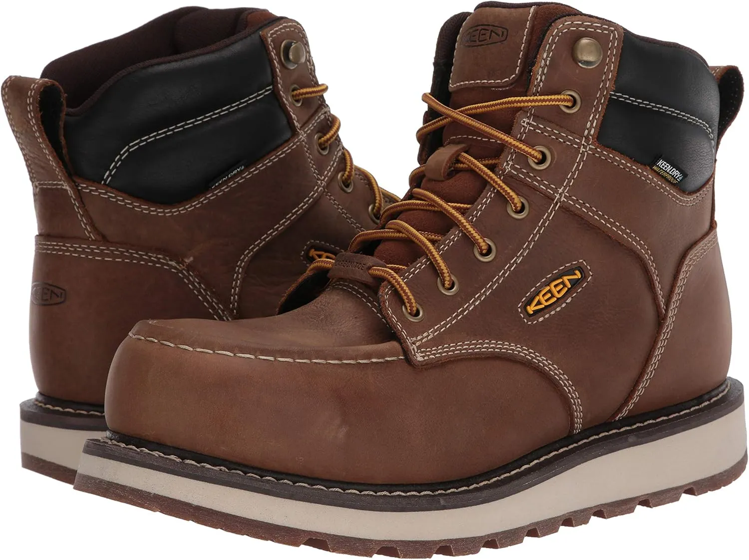Keen Utility Men's Cincinnati 6 inch Composite Toe Waterproof Wedge