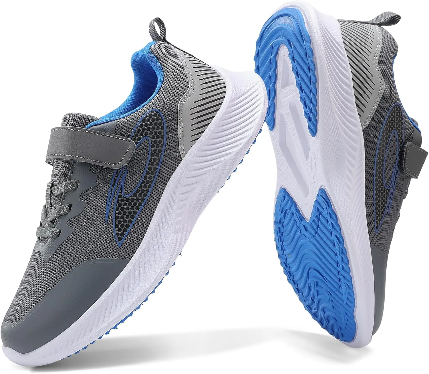Kids Running Shoes Boys Girls Lightweight Breathable Sneakers with Non-Slip Sole, Comfortable Sport Athletic Shoes for Walking, Jogging, Tennis