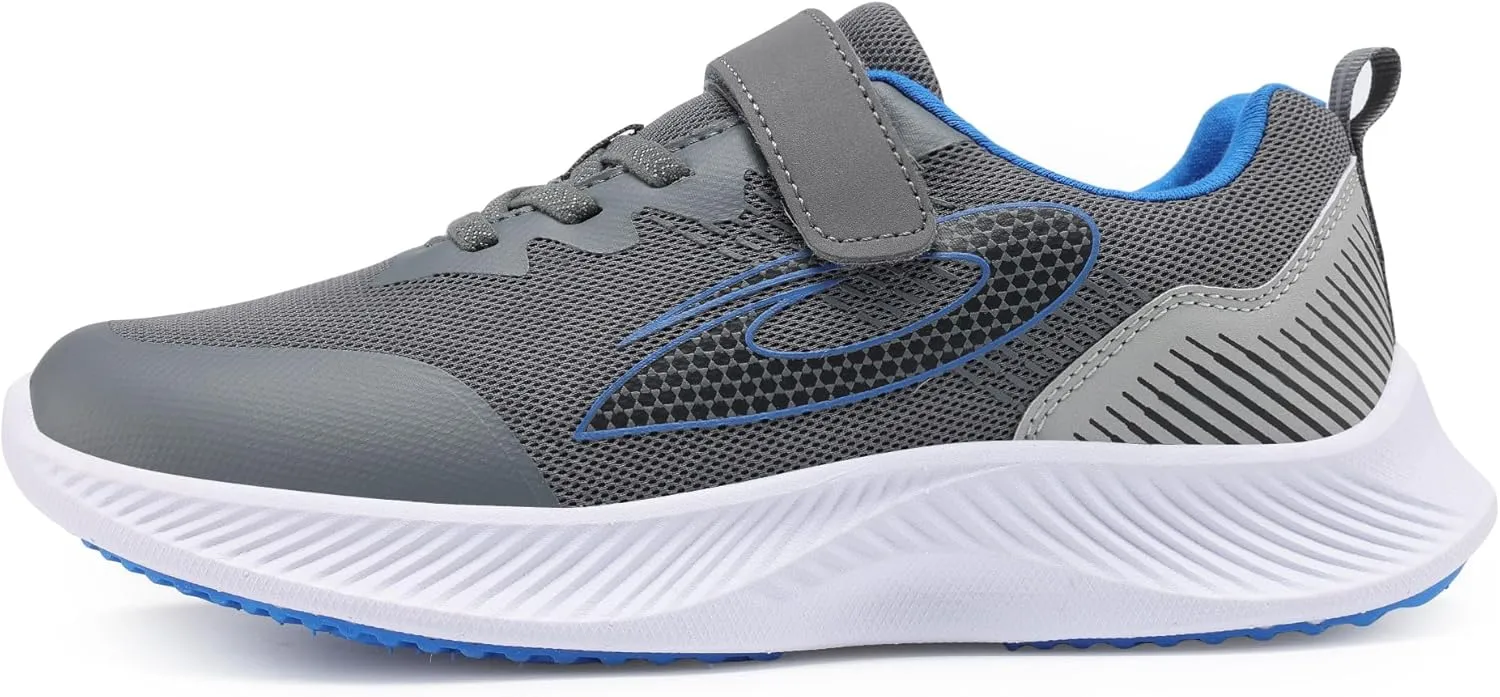 Kids Running Shoes Boys Girls Lightweight Breathable Sneakers with Non-Slip Sole, Comfortable Sport Athletic Shoes for Walking, Jogging, Tennis