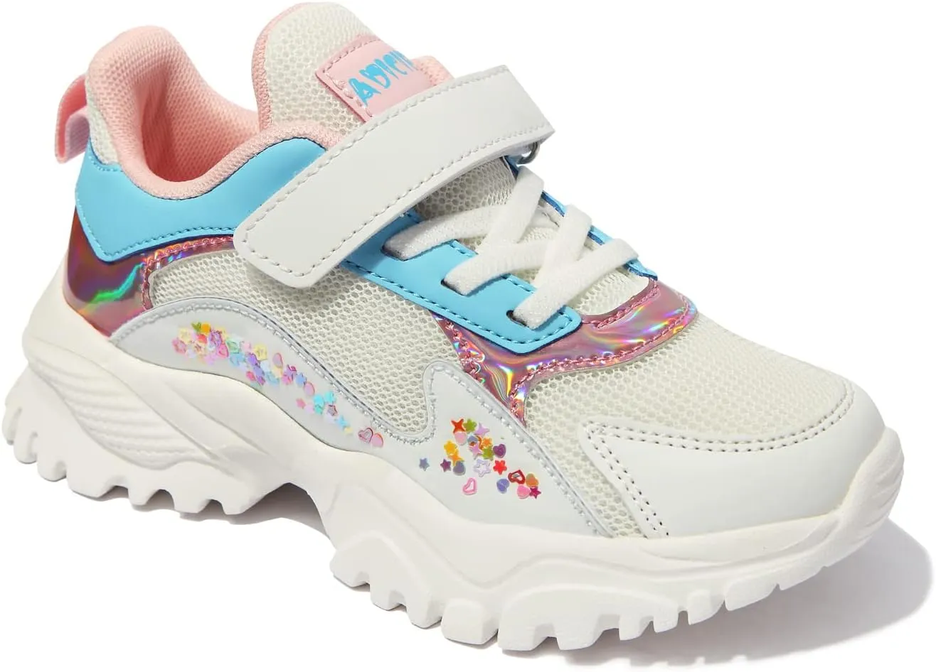 Kids Shoes Lightweight Breathable Running Tennis Boys Girls Sneakers