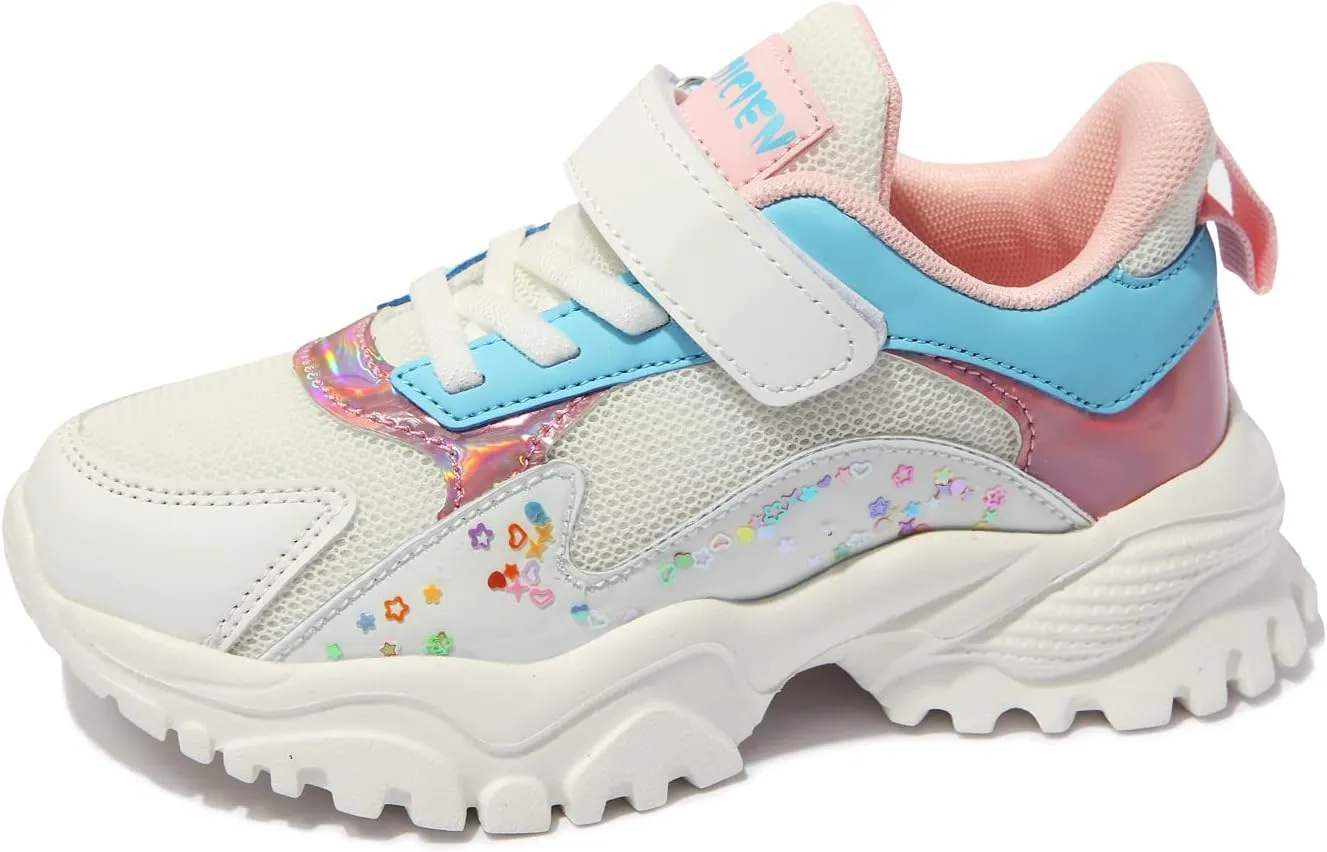 Kids Shoes Lightweight Breathable Running Tennis Boys Girls Sneakers