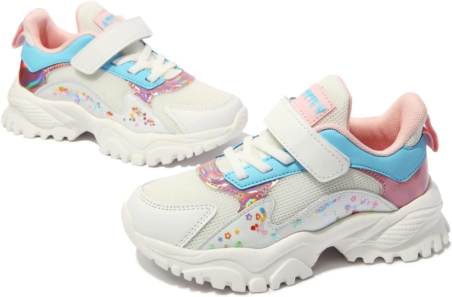 Kids Shoes Lightweight Breathable Running Tennis Boys Girls Sneakers
